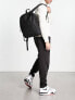 Фото #4 товара ASOS DESIGN backpack in black nylon with contrast puller