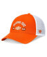 ფოტო #1 პროდუქტის Men's Orange/White Oklahoma State Cowboys Free Kick Trucker Adjustable Hat