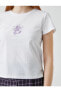 Kadın Ekru T-Shirt 2SAL10127IK