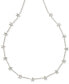 Фото #1 товара Rhodium-Plated Star 19" Strand Necklace