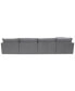 Фото #9 товара Marsten 168" 6-Pc. Fabric Sectional, Created for Macy's