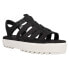 Фото #2 товара TOMS Fisherman Lug Platform Womens Black Casual Sandals 10017895T