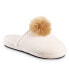 ფოტო #1 პროდუქტის Women's Memory Foam Velour Valerie Wedge Slipper