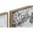 Картина DKD Home Decor 92,5 x 3,5 x 32 cm Колониальный Джунгли (3 Предметы)