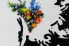 Фото #8 товара Bild handgemalt Banksy's Flower Attack