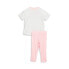 Фото #2 товара Puma 2 Piece Crew Neck T-Shirt & Leggings Set Toddler Girls Size 4 85967101