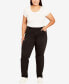 ფოტო #7 პროდუქტის Plus Size Butter Denim Straight Leg Tall Length Jean