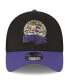Фото #2 товара Men's Black, Purple Baltimore Ravens 2022 Salute To Service 39THIRTY Flex Hat