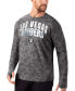 Фото #2 товара Men's Black Las Vegas Raiders Camo Performance Long Sleeve T-shirt