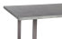 Fenton Contemporary Dining table: With Cement Gray Top