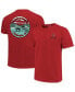 Фото #1 товара Men's and Women's Red Louisville Cardinals Scenic Comfort Colors T-Shirt