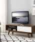 Фото #5 товара Тумба Modway Envision TV Stand 44" Walnut White