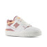 New Balance Women's 550 White/Pink/Orange Size 10.5 B