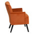 Фото #9 товара Кресло 63 x 50 x 83 cm Синтетическая ткань Деревянный Оранжевый
