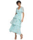 ფოტო #3 პროდუქტის Women's Tiered Chiffon Midi Dress