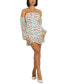 Фото #4 товара Women's Tiffany Cold-Shoulder Mini Dress