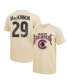 Фото #1 товара Threads Men's Nathan MacKinnon Cream Colorado Avalanche Dynasty Name Number Tri-Blend T-Shirt