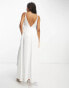 Фото #2 товара Extro & Vert Bridal waterfall cami dress with lace detail