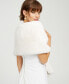 Фото #2 товара Plus Size Faux-Fur Wrap