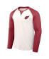 Фото #2 товара Men's NFL x Darius Rucker Collection by Cream, Cardinal Arizona Cardinals Long Sleeve Raglan T-shirt