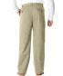 ფოტო #2 პროდუქტის Big & Tall Wrinkle-Free Double-Pleat Pant With Side-Elastic Waist