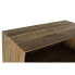 Фото #9 товара Полка DKD Home Decor Стеклянный Натуральный Переработанная древесина 4 Полки (90 x 40 x 160 cm)