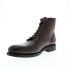 Фото #4 товара Wolverine BLVD Cap-Toe W990091 Mens Brown Leather Casual Dress Boots 7