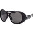 Unisex Sunglasses Moncler GREY OVAL UNISEX