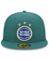 ფოტო #3 პროდუქტის Men's Green Detroit Pistons 2022/23 City Edition Alternate Logo 59FIFTY Fitted Hat