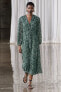 Фото #1 товара Платье миди с принтом — zw collection ZARA