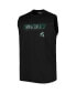 ფოტო #3 პროდუქტის Men's Black Michigan State Spartans Big and Tall Tank Top