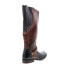 Фото #8 товара Bed Stu Glaye S F321139 Womens Black Leather Hook & Loop Knee High Boots