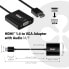 Club 3D CAC-1302 - 0.5 m - HDMI Type A (Standard) - VGA (D-Sub) - Male - Female - Black