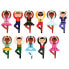 Фото #1 товара Развивающая игра Petit Collage Балерины Магнитный наряд