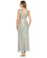 Sequin-Embellished Gown