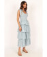 ფოტო #4 პროდუქტის Raphael Tiered Midi Dress