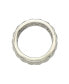 ფოტო #2 პროდუქტის Suzy Levian Sterling Silver Cubic Zirconia Link Eternity Band Ring