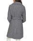 ფოტო #2 პროდუქტის Women's Double-Breasted Belted Coat