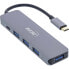 Фото #1 товара InLine USB 3.2 USB-C Multi Hub (4x USB-A 5Gb/s + USB-C (Data/PD 87W)