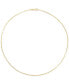 Фото #3 товара Macy's paperclip Link 20" Chain Necklace in 14k Gold