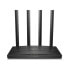 Фото #1 товара TP-LINK ARCHER C6 V4.0 - Wi-Fi 5 (802.11ac) - Dual-band (2.4 GHz / 5 GHz) - Ethernet LAN - Black - Tabletop router