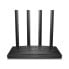 Фото #1 товара TP-LINK ARCHER C6 V4.0 - Wi-Fi 5 (802.11ac) - Dual-band (2.4 GHz / 5 GHz) - Ethernet LAN - Black - Tabletop router