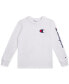 ფოტო #4 პროდუქტის Big Boys Long-Sleeve Signature Logo Graphic T-Shirt