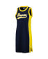 Women's Navy Milwaukee Brewers Slam Dunk Tank Sneaker Dress