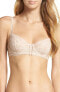 Фото #1 товара Skarlett Blue 168356 Womens Minx Balconette Bra Cashmere/Blush Size 32A