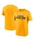 Фото #1 товара Men's Gold Pittsburgh Steelers Legend Community Performance T-shirt