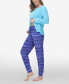 ფოტო #6 პროდუქტის Women's Long Sleeve Crew Top with Jogger, Set of 2