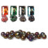 ATOSA 20+ 1 Bolon ´´Wizards´´ 4 Assorted Marbles