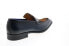 Фото #16 товара Carrucci KS478-120SC Mens Blue Leather Loafers & Slip Ons Penny Shoes