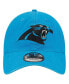 Бейсболка регулируемая New Era Carolina Panthers Blue Distinct 9TWENTY для мужчин - фото #2